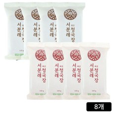 [홈쇼핑] 서일농원 서분례 명인 청국장 + 매운 청국장, 110g, 8개