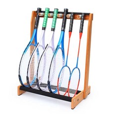 배드민턴 라켓 거치대 스포츠 라켓 보관 스탠드, 1개, 66cm x 41.5cm