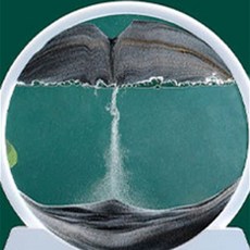 즐켓 모래액자 모래멍 아트샌드, 화이트 블랙