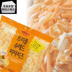 제이케이푸드 코다노 트리플치즈 1kg 모짜 69% 체다 20% 고다 10% 피자치즈 믹스 피자재료 토핑%, 1개