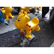 야외용 시소 놀이시설 키즈카페 유치원 에어바이킹 그네, 25 연한 초록색