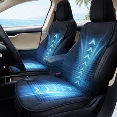 더쎈 아이스폭격 차량용 통풍시트 쿨링시트 12V 24V 전차종 호환, 1개, 아이스폭격 통풍시트 단품