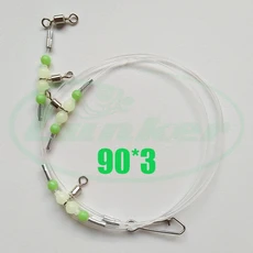 루커 피커렐 리그 발광 야광 바위낚시 사비키 헤어테일 배스, 12 90x3