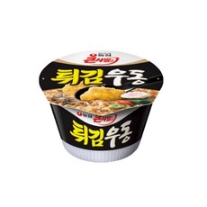농심 튀김우동 큰사발면 111g, 10개