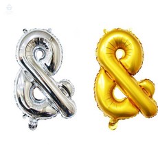 초아디자인 앤드모양 풍선 행사용풍선, 01 유광실버