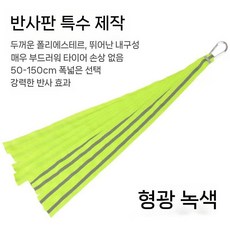 화물차 타이어 스트랩 먼지 털이 진흙 청소 반사 반사띠 형광