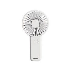 선풍기우산 골프우산골프양산, 화이트 [800mAh] 표준 모델
