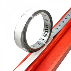 아이베란다 스텐 접착줄자 측정 자 트랙 테이프 줄자 TE, 오른쪽시작 1M, 1개