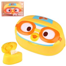 뽀로로 물티슈 케이스, 1개, 옐로우