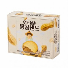 제주 우도삼춘 땅콩샌드 12개입x3개, 80g, 3개