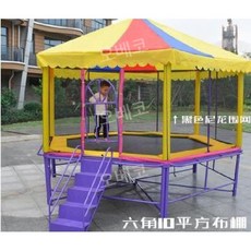 트램펄린 점핑머신 트램폴린 대형 방방이 야외 성인용, D. 컬러, 1개