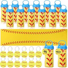 Hahafelt 소프트볼 아크릴 수하물 태그가 있는 쿨링 타월 101.6 x 30.5cm40 12인치 통기성 시원한 아이스 플라스틱 용기 포함 선수를 스포츠 팀 선물 파티 30, Hahafelt 소프트볼 아크릴 수하물 태그가 있는 쿨