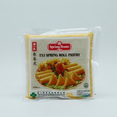 냉동 춘권피 스프링롤 짜조피 춘권 6인치, 400g, 1개