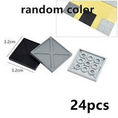 원목장난감 숲소리 원목 블럭 발도로프 교구 플랜 토이즈 패턴 무지개 장난감 발도르프, 4x4-Random Color