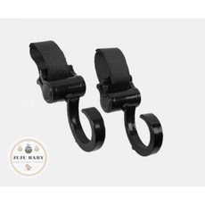 台灣24H速發 C1 寶寶手推車餐盤 加大加寬零食托盤 多功能嬰兒車配件, 推車掛勾(兩入)