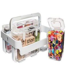 바른 이동식 손잡이 수납정리함 약상자약정리함