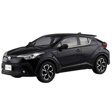 아오시마 문화교재사 1/32 더 스냅키트 시리즈 도요타 C-HR 블랙 마이카 색분필 프라모델 06-B, 1개