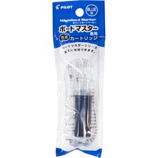 PILOT 百樂 WMBM-18BMC 可換卡水白板筆 粗字平芯 藍色 適用 P-WMRF8 替換墨水, 1個, P-WMRF8-L 粗-藍卡水, 藍
