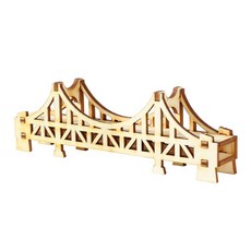 목재 영공방 입체퍼즐 아기 광안대교 71699EA 1(PC), 1개