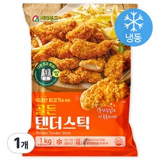 체리부로 바삭하고 촉촉한 골든치킨텐더스틱 (국내산 안심100%) 1kg, 골든텐더스틱(안심) 1kg x 1팩
