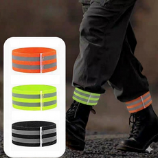 두줄 야광 안전 반사 밴드 현장 공사장 야간 작업 런닝 형광 단체 대량, 01.그린