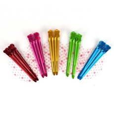 집게핀 컬러 스타일링 머리 고정용 미용핀 (대) 2Pre_3+8vVl