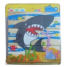 지능업 육면퍼즐 바다동물, 세발자전거, 1개