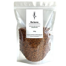 리팜 유기농 보리100% 압력으로 쪄서 볶은 보리차, 1개, 1개입, 500g