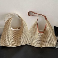 여성 라탄 숄더 백 여름 휴양지 바캉스 가방 숄더백 가벼운 여자 비치백 라탄백 바캉스백