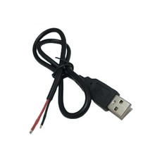 USB A to 2wire 1m USB연장 확장 추가 개조 DIY 전원 충전 케이블 컴퓨터, AN01A. USB A to 2wire 1m, 1개