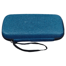 Tiger Pavilion 휴대용 면도기 보관 파우치 블루 18 x 7.5CM, 1개, 1개입