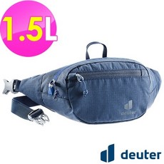 德國deuter Belt I腰包1.5L - 登山隨身耐磨腰包, 深藍