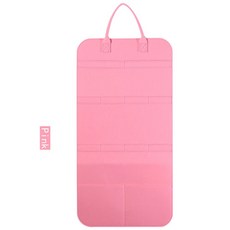 고양이 낚시대 수납백 펠트 세척 용이 강아지 고양이 장난감 정리 벽걸이 장난감 진열 접이식 수납함, 핑크