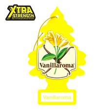 리틀트리 차량용 방향제 대용량 엑스트라 종이방향제 스트랭스 방향제 미국산, 바닐라로마(대용량), 1개