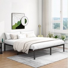 접이식 가정 프리미엄 조립식 철제 침대 프레임