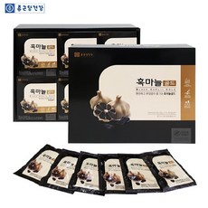 종근당건강 흑마늘진액 골드 숙성 발효 흑마늘 농축액 진액 즙 알리신 S-아릴시스틴 선물, 80ml, 30개
