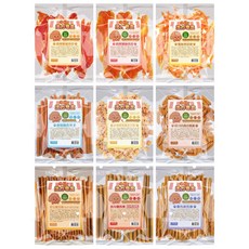 GooToe 活力零食量販包系列 多種口味純肉寵物零食 貓狗皆宜 美味健康點心, 0g, 1個, GL109-高鈣+起司夾心雞肉條(2026/6)