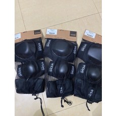 TSG 護具 套裝 (護膝 護肘 護腕) 成人滑板長板滑雪輪滑適用 S/M/L碼, 如圖所示, 1個
