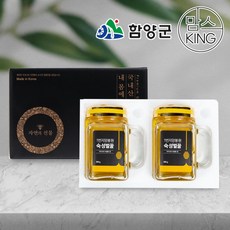 [함양군]지리산 함양 1번지 양봉원 김영조의 100% 숙성벌꿀 선물세트(500gX2개), 01_숙성벌꿀 아카시아+아카시아 선물세트, 01_숙성벌꿀 아카시아+아카시아 선물세트, 2개