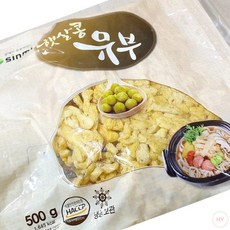 JC 신미 슬라이스 유부 500g 분식재료 슬라이스유부