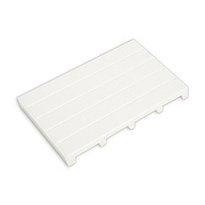 펄화이트 욕실발판(민자) 베란다 현관 화장실 발매트, 1개