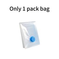 1-10PCS 의류 보관용 진공 가방 및 펌프 커버 대형 플라스틱 압축 빈 여행 액세서리 용기, 02 30x50cm, 10 only 1 pack bag, 1개