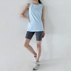 스포츠 메쉬 커버업 슬리브리스 바이커 쇼츠 5부 레깅스set (DBC1905-DBC1902) 102110