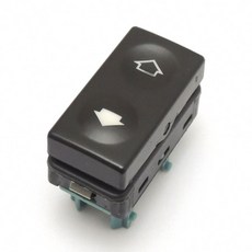 SFF雙B賣場 BMW E36 電動窗開關，高品質耐用，簡易安裝，原車風格, 1個, 電動窗[後,4T細,左=右,白]