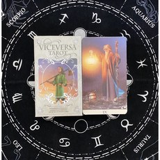 「女巫卡塔牌屋」反之亦然塔羅牌 雙面 贈中文翻譯 Viceversa Tarot 英文訂制牌卡 桌遊, 反之亦然牌
