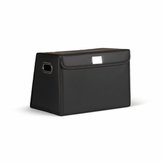 비바베이직 접이식 자동차 트렁크 정리함, 블랙