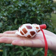 소라 나팔 공예 장식품 무대 소품 트럼펫 관악기 뿔, 1개, 7-8cm 루이, 기본 모델명/품번