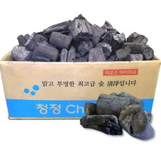 청정챔프 프리미엄 마이띠유 비장탄 소(S) 중(M) 1BOX 10kg 바베큐 캠핑용숯, 1박스, 라오스비장탄S_10kg