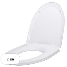 대림바스 스마트 하드 변기커버 D형 TSC-201, 2세트