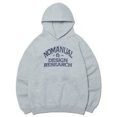 [노매뉴얼] A.G HOODIE - MELANGE